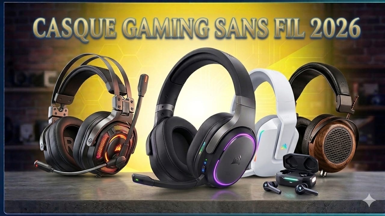 Guide Meilleur Casque Gaming Sans Fil 2026 — Le comparatif pour choisir sans te tromper