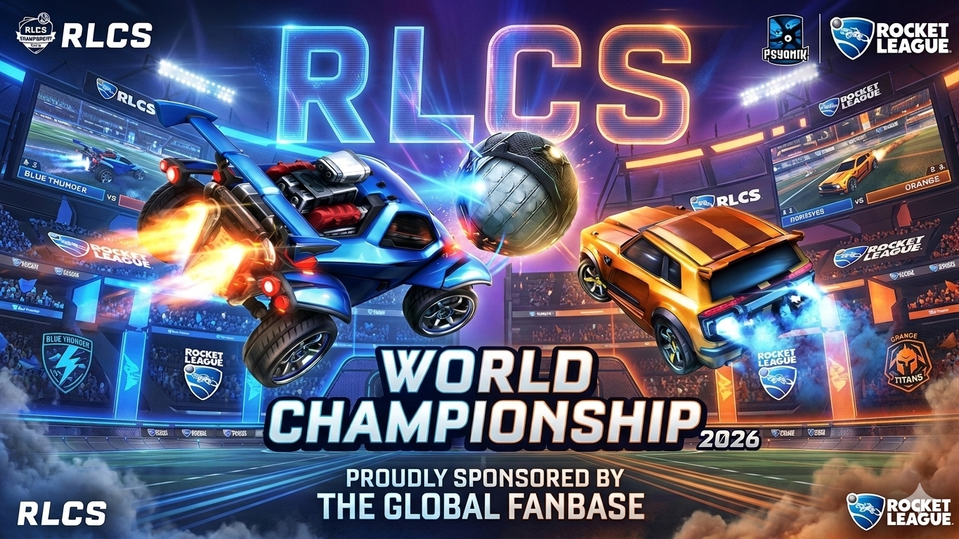 RLCS World Championship 2026 : 1,2M$ à Fort Worth, le choc final