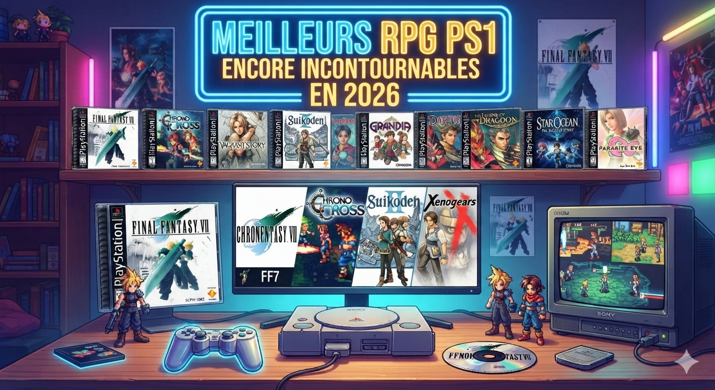 Tier List des meilleurs RPG PS1 encore incontournables en 2026