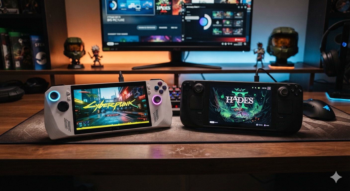 Steam Deck OLED vs ROG Xbox Ally X : lequel choisir en 2026 ?