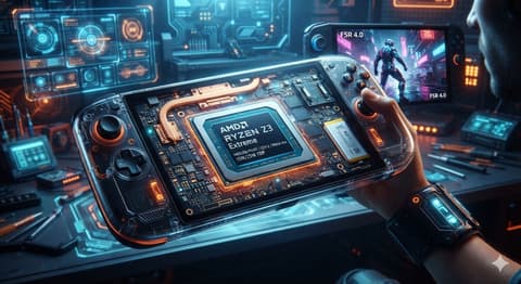 Fuite AMD Ryzen Z3 : moins de cœurs CPU, plus de GPU pour les handhelds