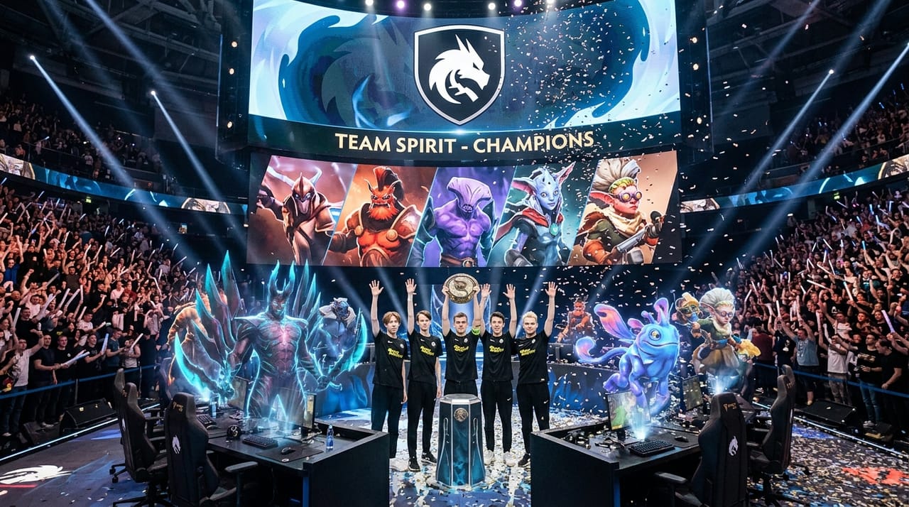 Team Spirit, la dynastie Dota 2 qui vient de décrocher un 3e TI