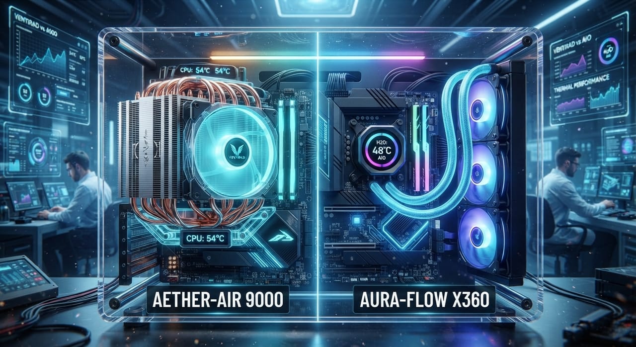 Ventirad ou AIO watercooling : lequel choisir pour son CPU en 2026 ?