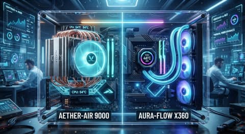 Ventirad ou AIO watercooling : lequel choisir pour son CPU en 2026 ?