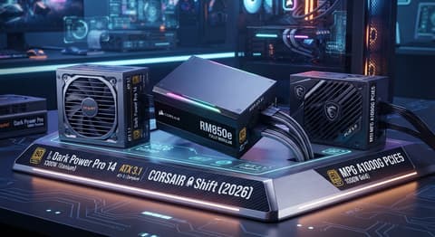 Meilleure alimentation PC gaming 2026 : quelle puissance choisir