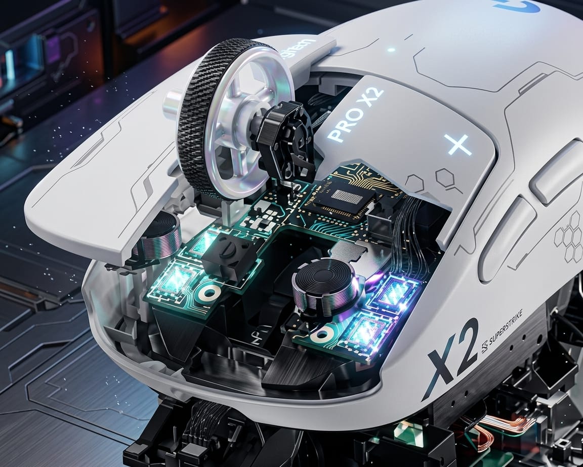 Test Logitech G PRO X2 Superstrike : la souris qui réinvente le clic